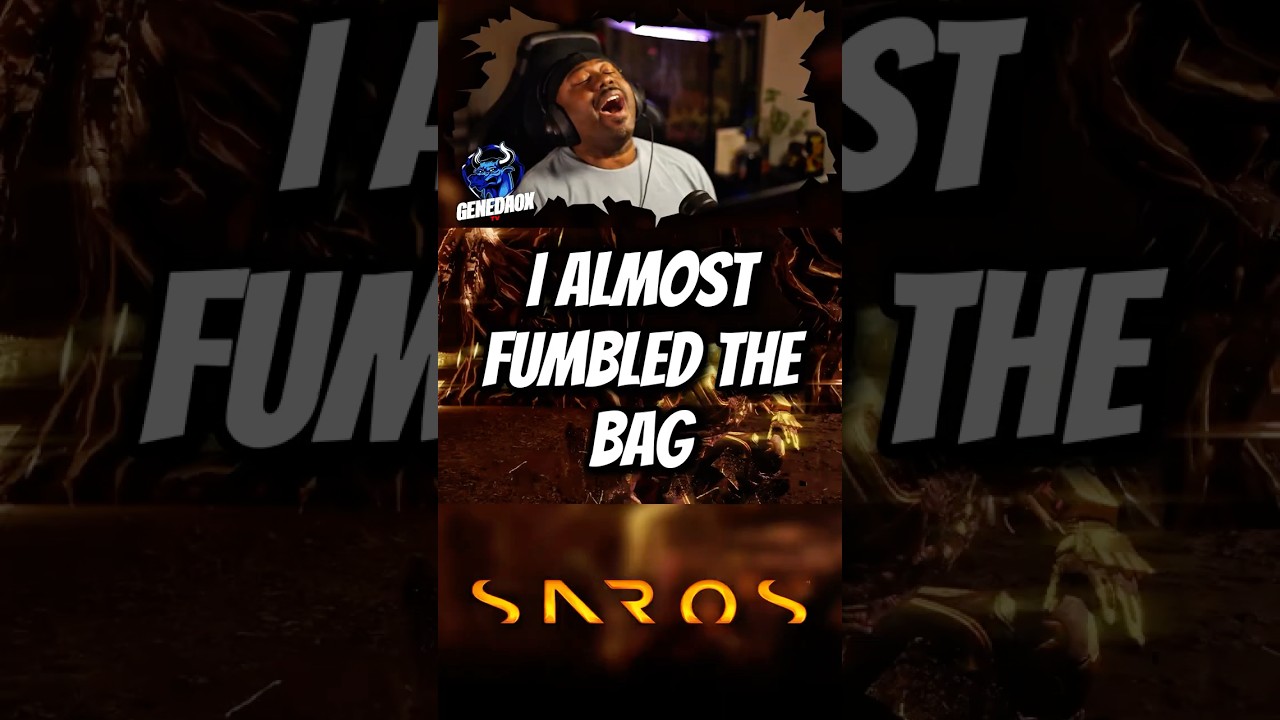 I Almost FUMBLED The Bag in SAROS