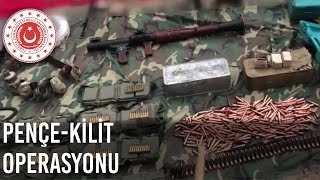 Pençe-Kilit Operasyonu Bölgesinde Bir Mağara Tespit Edildi, Silahlar ve Mühimmat Ele Geçirildi