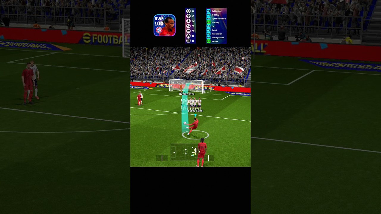 Leroy Sane best training guide efootball 