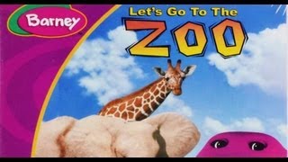 Barney Let's Go To The Zoo