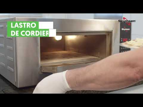 Vídeo de FORNO A LASTRO PARA PIZZA DIGITAL SKYMSEN FLP-400D ELÉTRICO