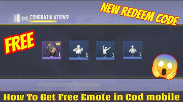 how to get free emote
