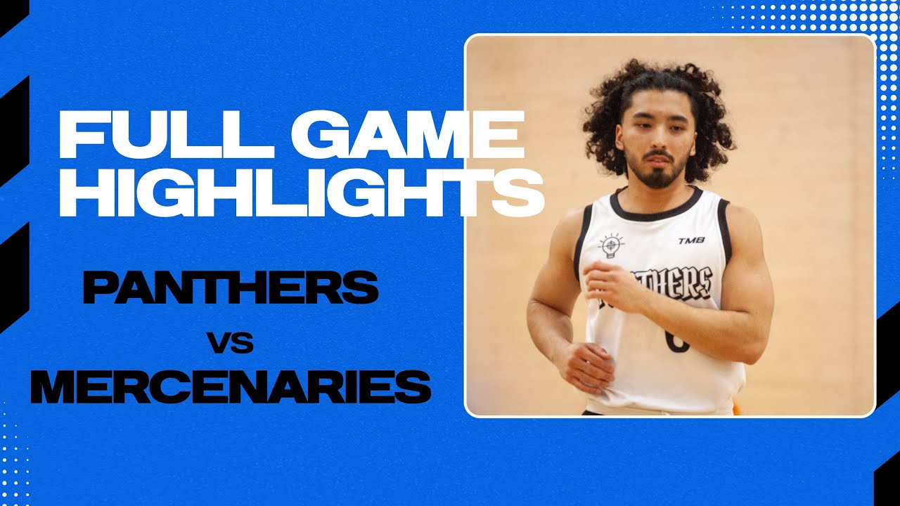 West Essex Panthers vs Enfield Mercenaries | London Met Plate Highlights | Panthers Upset Win 81-75!