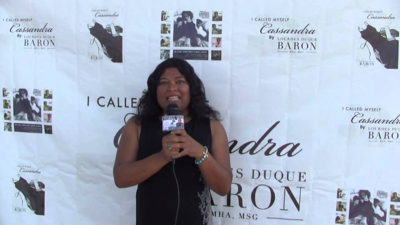 Actress Thushari Jayasekera Congratulates Author Lourdes Duque Baron for I Called Myself Cassandra