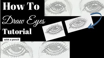HOW TO DRAW BOTH EYES EVENLY // Step by step // For Beginners // TUTORIAL