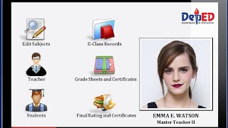 Celebrity AUTOMATED | From E-Class Record to Grade Sheet to 16 Certificate Templates Every Quarter Profile