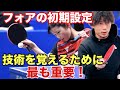 【卓球】フォアハンドのバックスイングを覚えるときはこの3つを徹底すれば上手くいく!