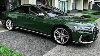 2024 Audi S8 - รายละเอียดภายใน ภายนอก (รถเก๋งหรูขนาดใหญ่)