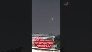 😨Four Planets one Show 🔥#shorts #moon #Venus #mercury #jupiter #viral #trending #shortsfeed