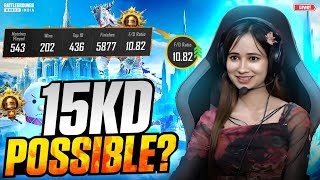 CONQUEROR TOP 100 LIVE😱CHICKEN ONLY CHALLENGE STREAM😍💥BGMI LIVE |#bgmilive #girlgamer #pubgmobile