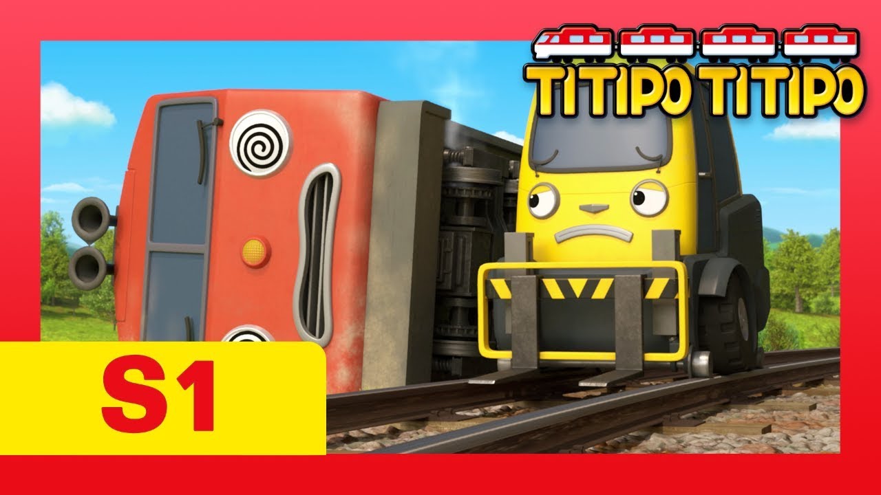 Titipo S1 E3 El primer día de Titipo l Tayo y titipo l Caricaturas para Niños lTitipo Titipo Español
