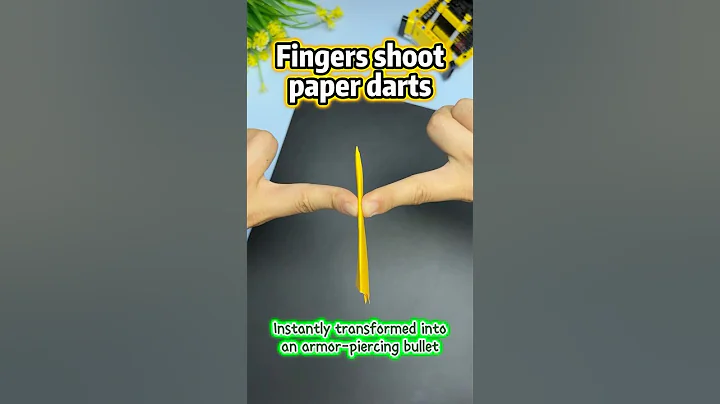 Paper Dart SHOCKS Everyone – Pierces Wood Like a Knife!DIY Assassin Dart – Made Only from Paper!