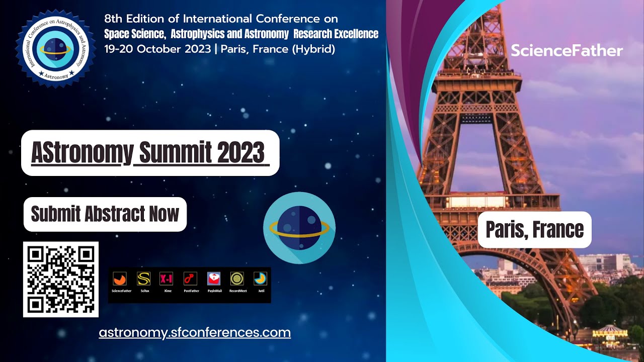 8th Edition of International Conference on Space Science,  Astrophysics and Astronomy  19-20 paris