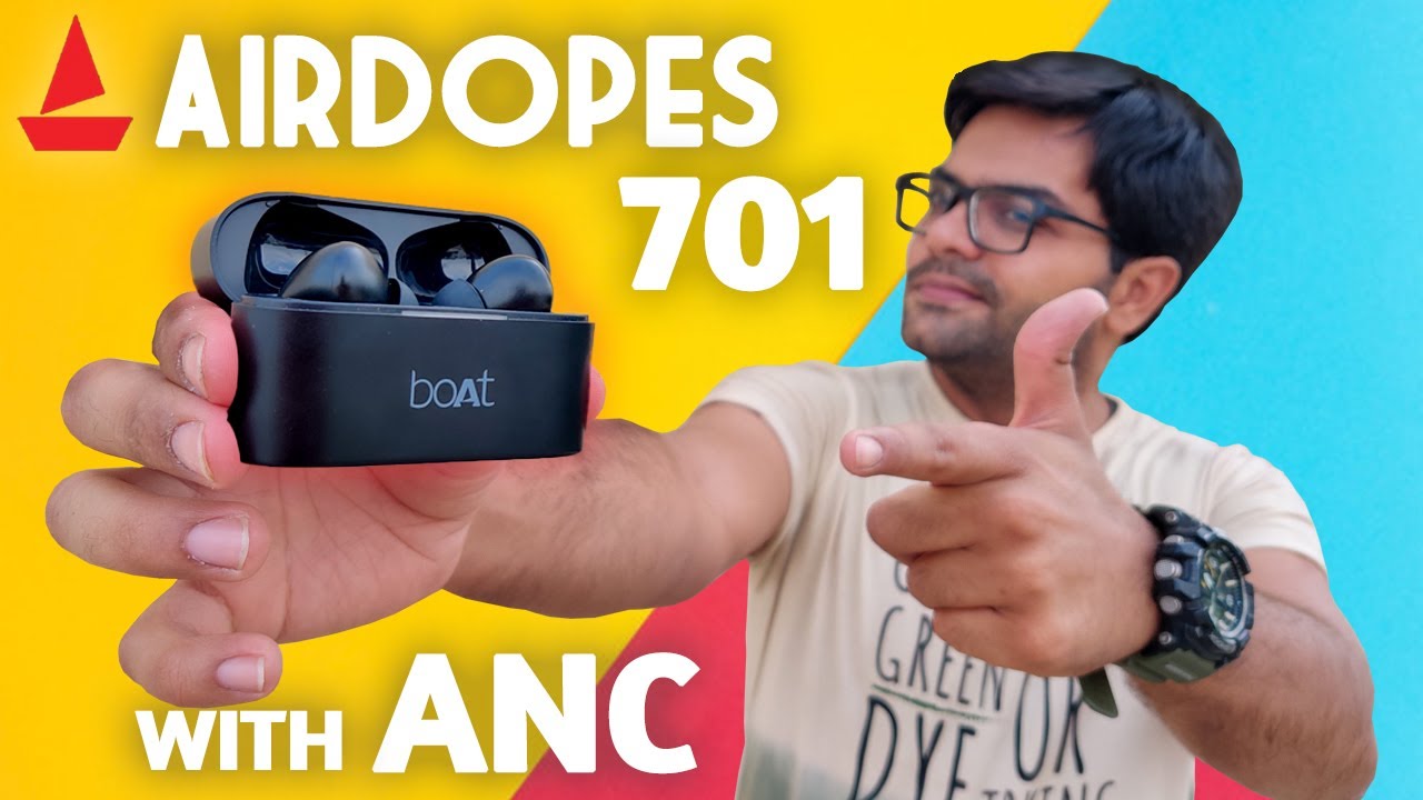 boAt Airdopes 701 ANC 🤩🤩 1st True 