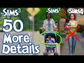 Les sims 3 50 petits dtails plus amusants qui ne sont pas dans les sims 2 et les sims 4