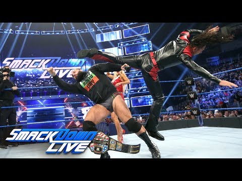 Shinsuke Nakamura ruins Rusev's celebration: SmackDown LIVE, Jan. 1, 2019