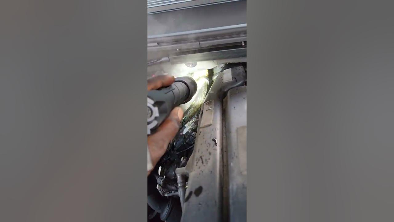 2007 CHEVROLET TAHOE HEATER HOSE CONNECTOR LEAKING #SHORTS - YouTube