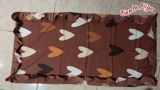 Cara Membuat Sarung Bantal Cinta
