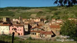 Boudes, village viticole