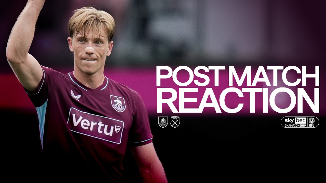 Flemming On Two Goal Comeback Over Irons | REACTION | Burnley 2-2 West Ham United