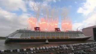 Disney Fantasy Float-out - CruiseGuy.com