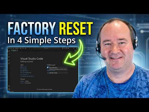 VS Code Still Broken After Reinstalling? Do These 4 Steps!