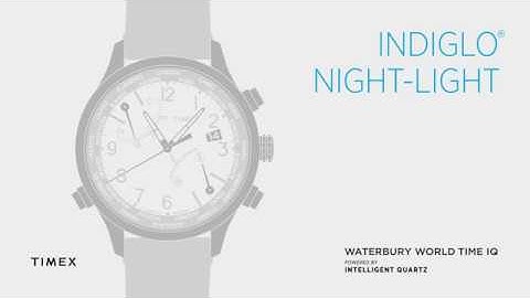 TIMEX WORLD TIME - SETTING INDIGLO NIGHT-LIGHT - HOW TO VIDEO