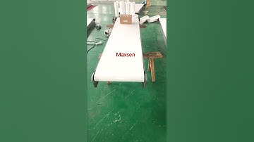 Maxsen food grade belt conveyor testing 5