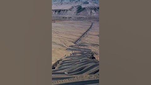 Incredible road in China #strangerthings #natural #roads #incredible  #viral
