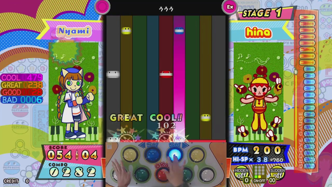 pop'n music peace] 777 (TWEE POP) (EX) - YouTube