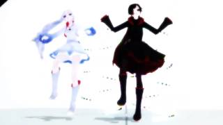 【MMD】ゴーストルール-Ruby Rose Weiss Schnee