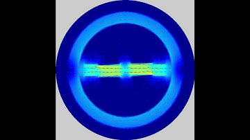 Reluctance motor rotation animation 1