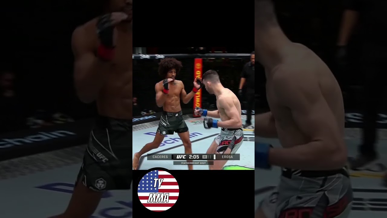 Alex Caceres INSANE HEADKICK KO Over Julian Erosa  
