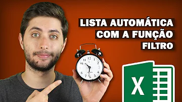 Como atualizar filtro no Excel?