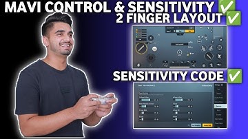 NEW2.3 🔥 MAVI SENSITIVITY CODE// MAVI CONTROL CODE// MAVI SENSITIVITY 2 FINGER LAYOUT @MAVIOP