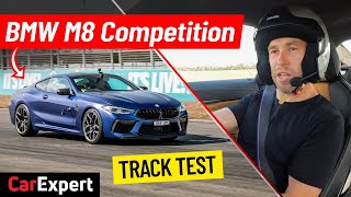 2021 BMW M8 Competition timed track test \& performance review!