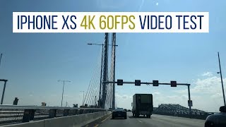 IPHONE XS VIDEO QUALITY TEST in 4K 60FPS (RAW FOOTAGE)