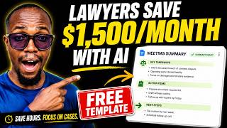 I Built an AI That Transcribes & Summarizes Legal Meetings (Free Template)