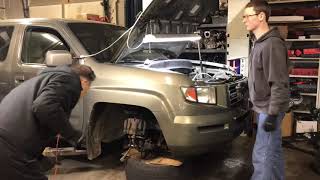 How Easy to remove  Ridgeline Engine?(watch this short Video)