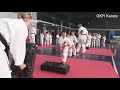 Gkr karate junior and teen circuit training advanced kicking