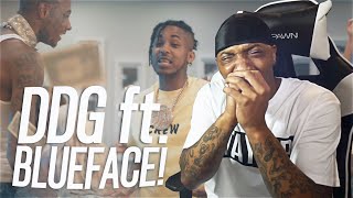 THEY SAID DATS TUFF LOL! | DDG - Moonwalking in Calabasas Remix (feat. Blueface)