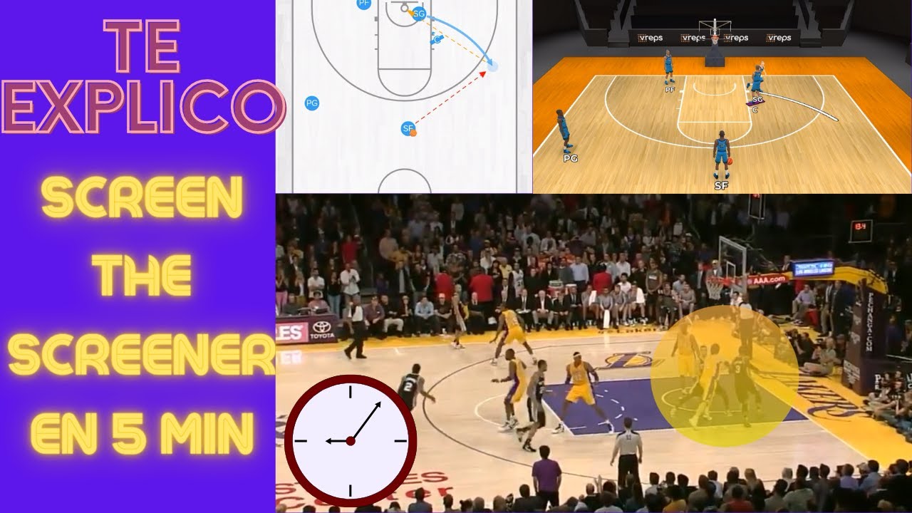 EN 5 MINUTOS te explico que es SCREEN THE SCREENER en BALONCESTO🏀 YouTube