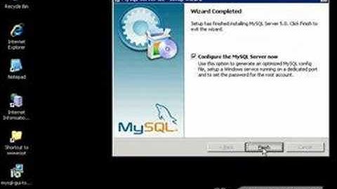 How to Install MySQL on Windows 2003