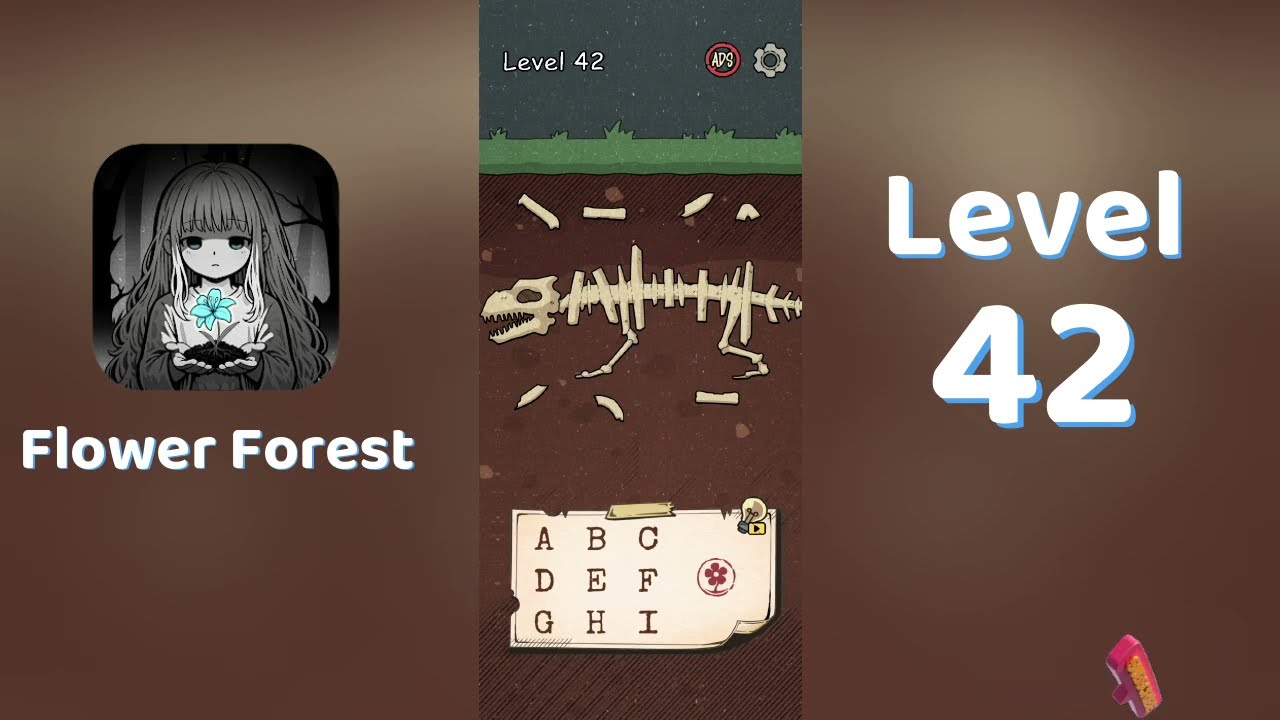 Flower Forest Level 42 Walkthrough 🌸 | Word Puzzle