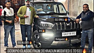 2024 SCORPIO CLASSIC MODIFIED BASE TO TOP✅ S TO S11 MAHINDRA GENUINE PARTS ✅