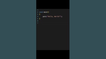 Learn C in 60 Seconds