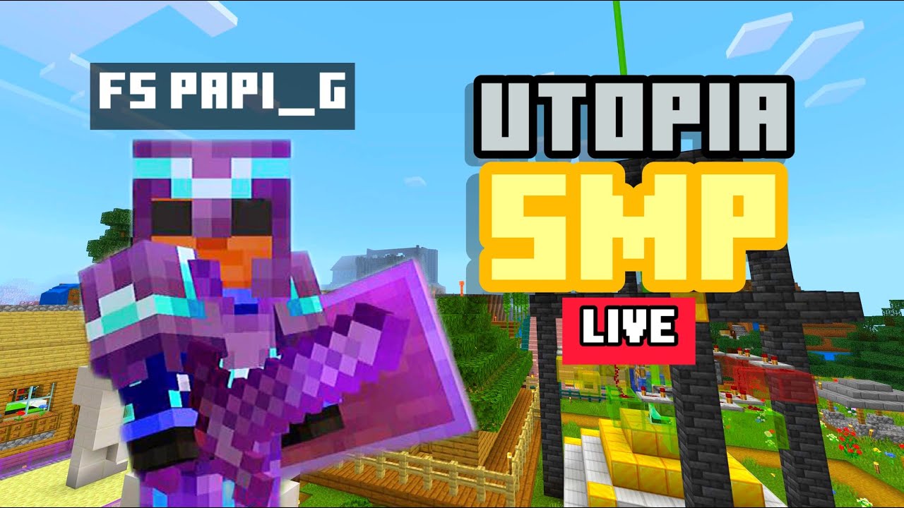 FS Papi_G | Utopia SMP building until I'm done |20| - YouTube
