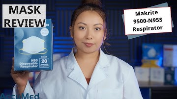 Makrite 9500-N95S Respirator Amazon Mask Review Using NIOSH N95 Testing Standard