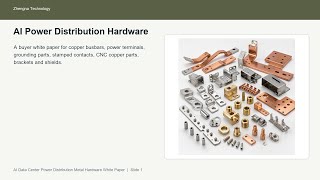 AI Data Center Power Distribution Metal Hardware: OEM Buyer White Paper