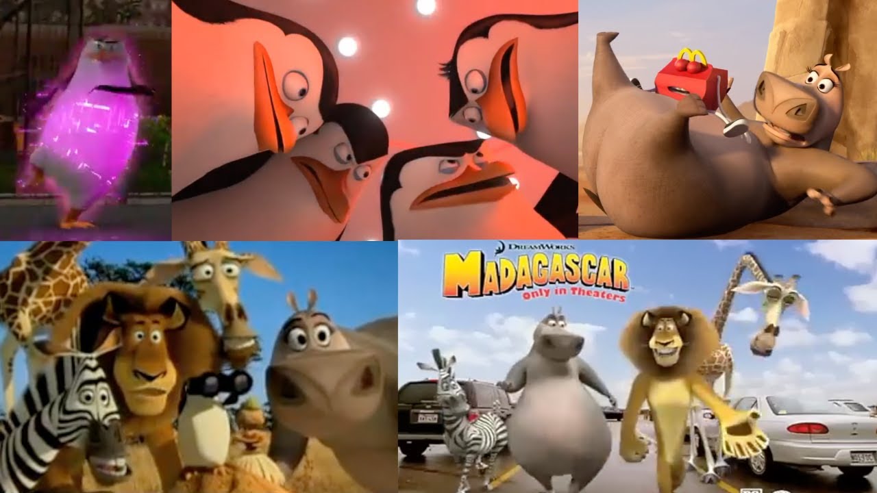 Подборка рекламных роликов к мультфильму «Мадагаскар». Обзор всех рекламных роликов к мультфильма...